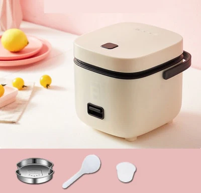 Mini Rice Cooker Multi-function Single Electric Rice Cooker Non-Stick Household Small Cooking Machine Make Porridge Soup 1.2L EU - Image 7