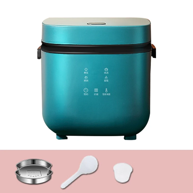 Mini Rice Cooker Multi-function Single Electric Rice Cooker Non-Stick Household Small Cooking Machine Make Porridge Soup 1.2L EU - Image 8