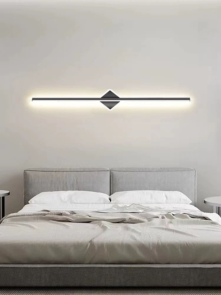Minimalist Modern Bathroom Bench Study Mirror Headlight - Image 3