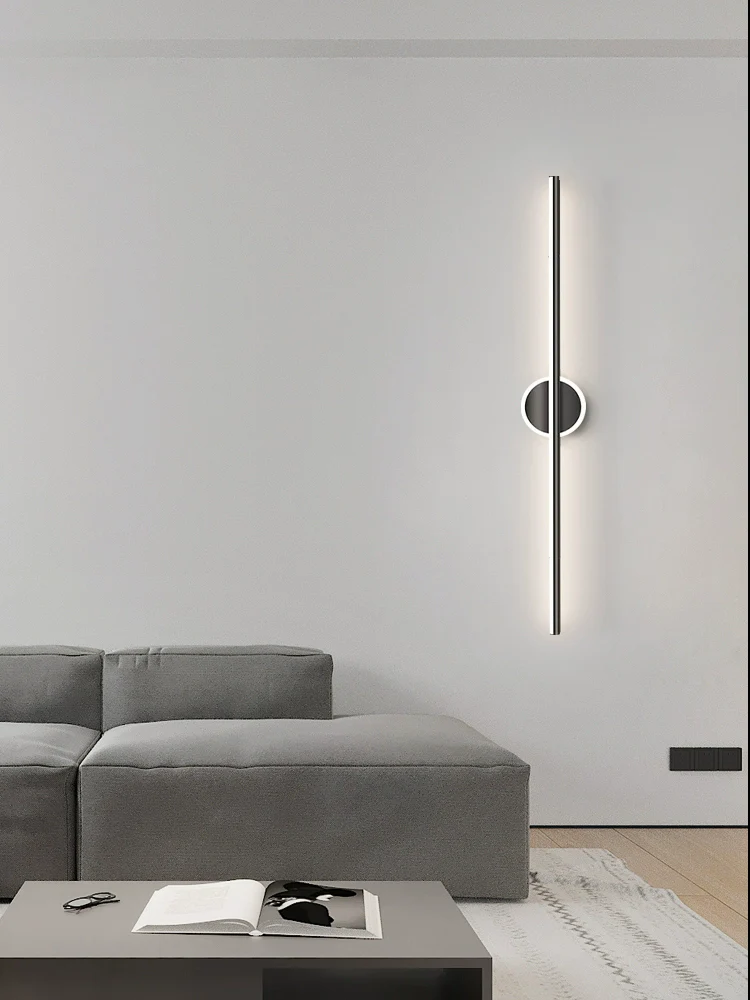 Minimalist Modern Bathroom Bench Study Mirror Headlight - Image 4