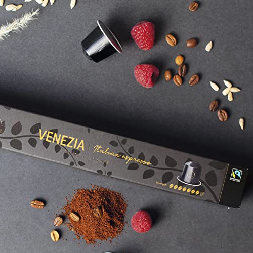Mixed Variety Pack for Nespresso | 100 Test Winning Aluminum Capsules | 9 Distinctive Italian Flavors | 100% Nespresso Compatible Pods - Image 5