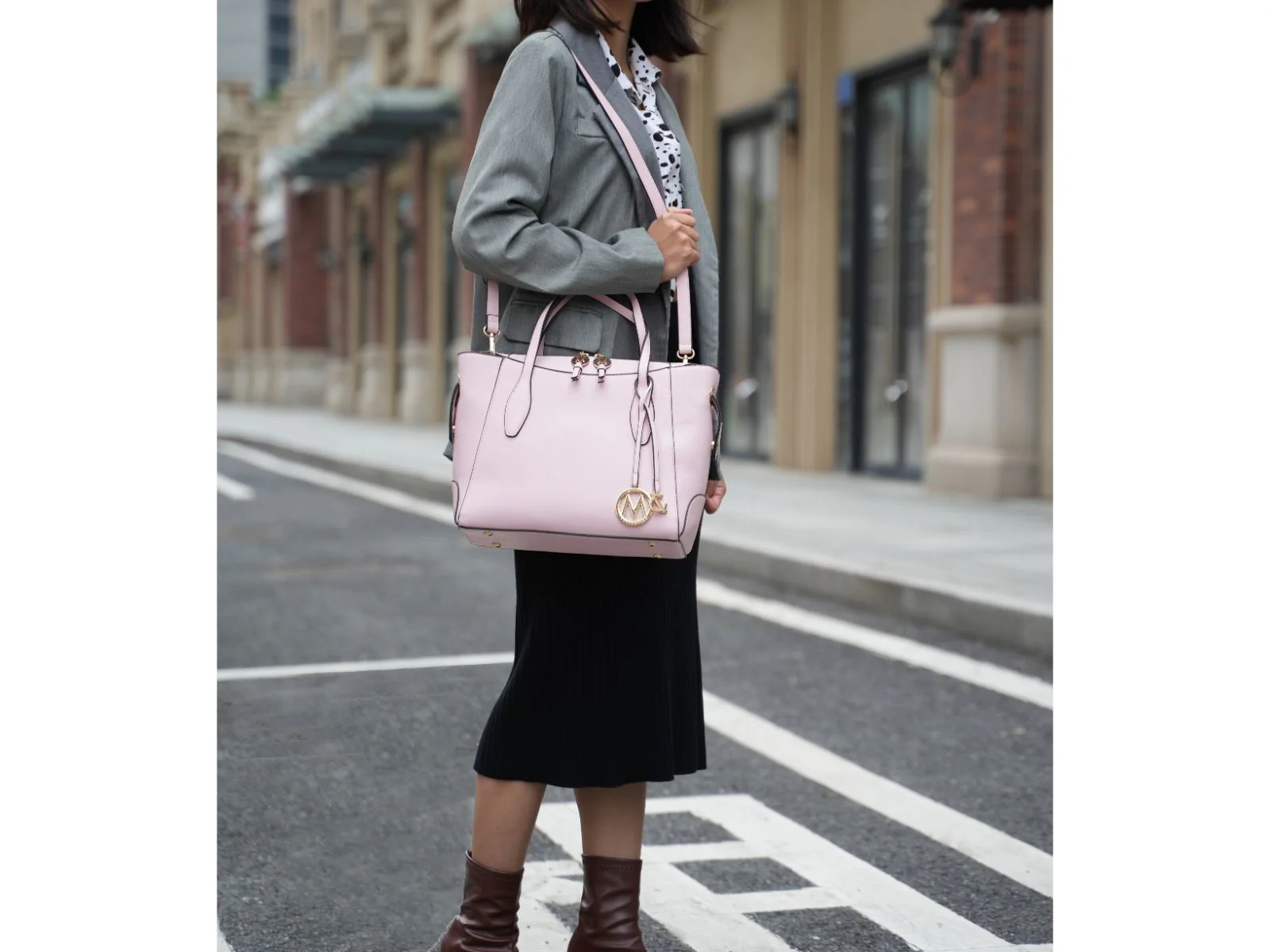 MKF Collection Bruna Vegan Leather Women's Tote Bag with Wallet – 2 pieces by Mia k - Image 14