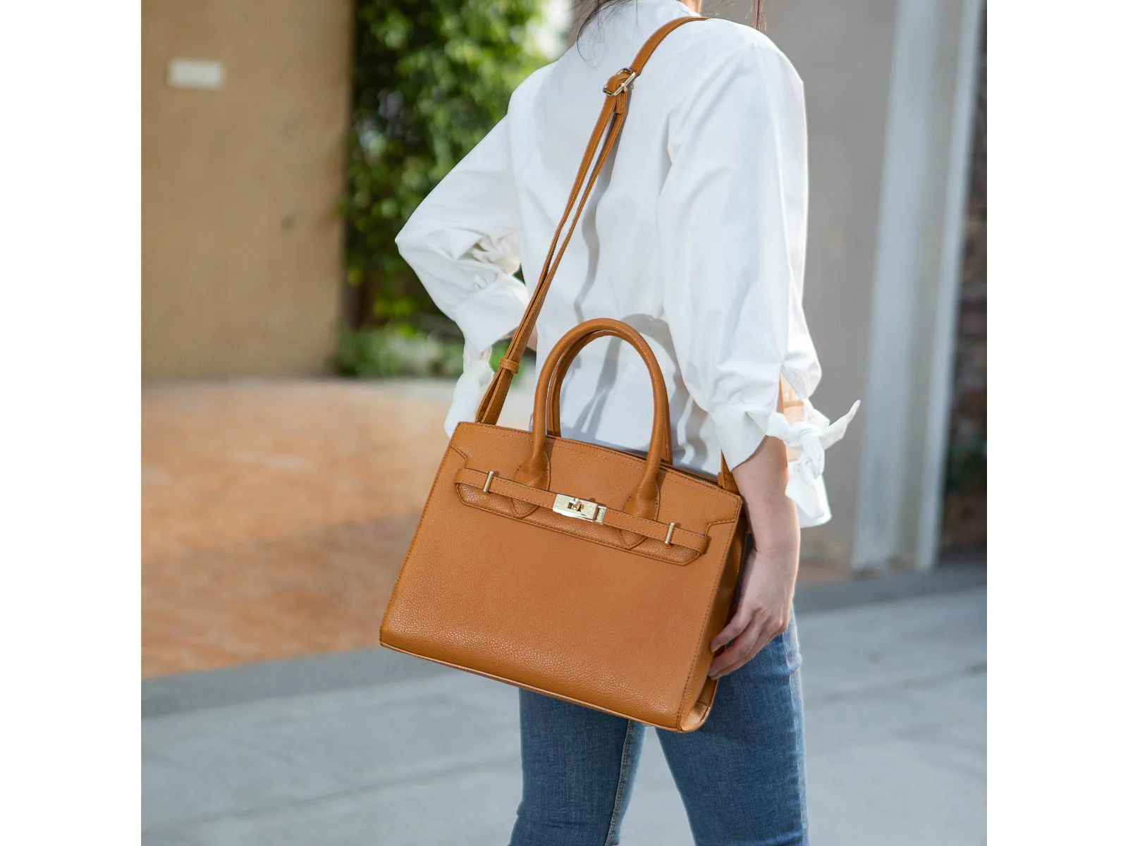 MKF Collection Calla Vegan Leather Women's Satchel Bag with Credit card holder– 2 pieces by Mia k - Image 21