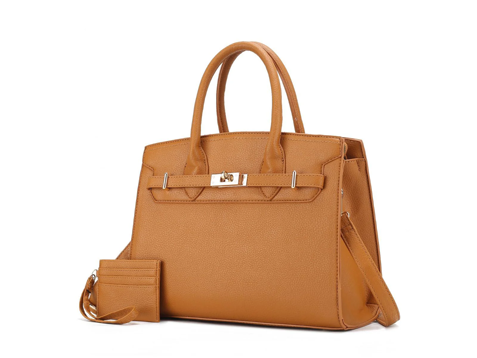 MKF Collection Calla Vegan Leather Women's Satchel Bag with Credit card holder– 2 pieces by Mia k - Image 31