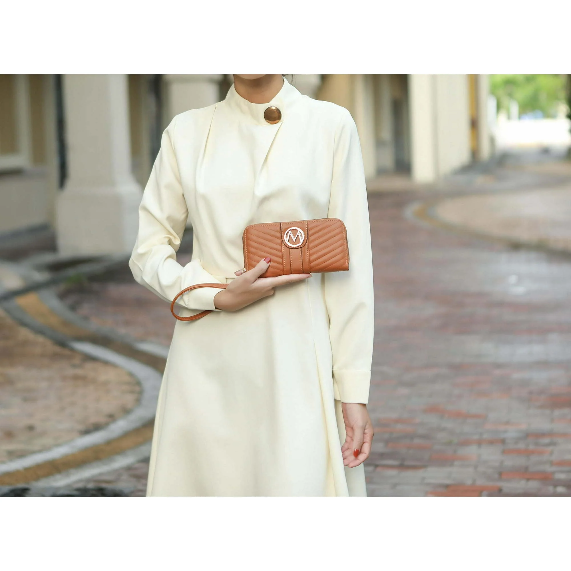 MKF Collection Chiari Tote Handbag with Wallet by Mia K. 2 pieces. - Image 3