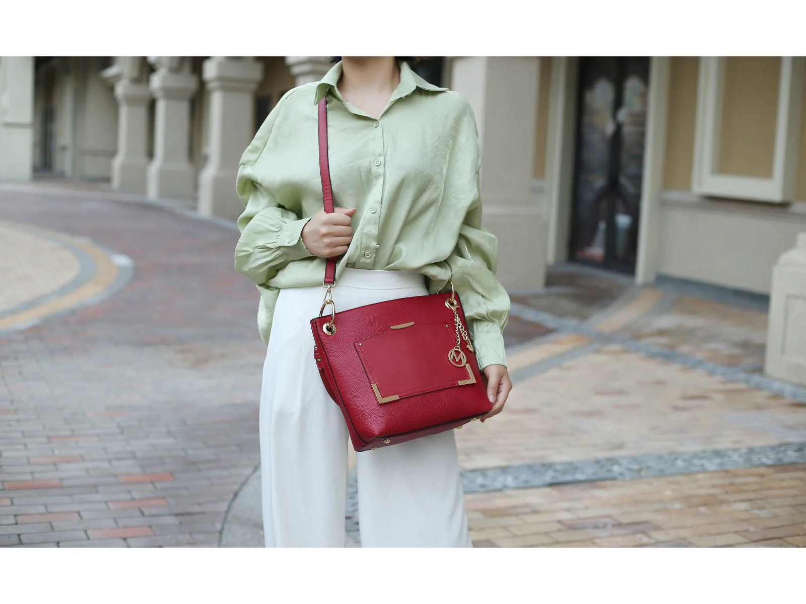 MKF Collection Grace Vegan Leather Women's Tote Bag with Wallet- 2 pieces by Mia k - Image 20
