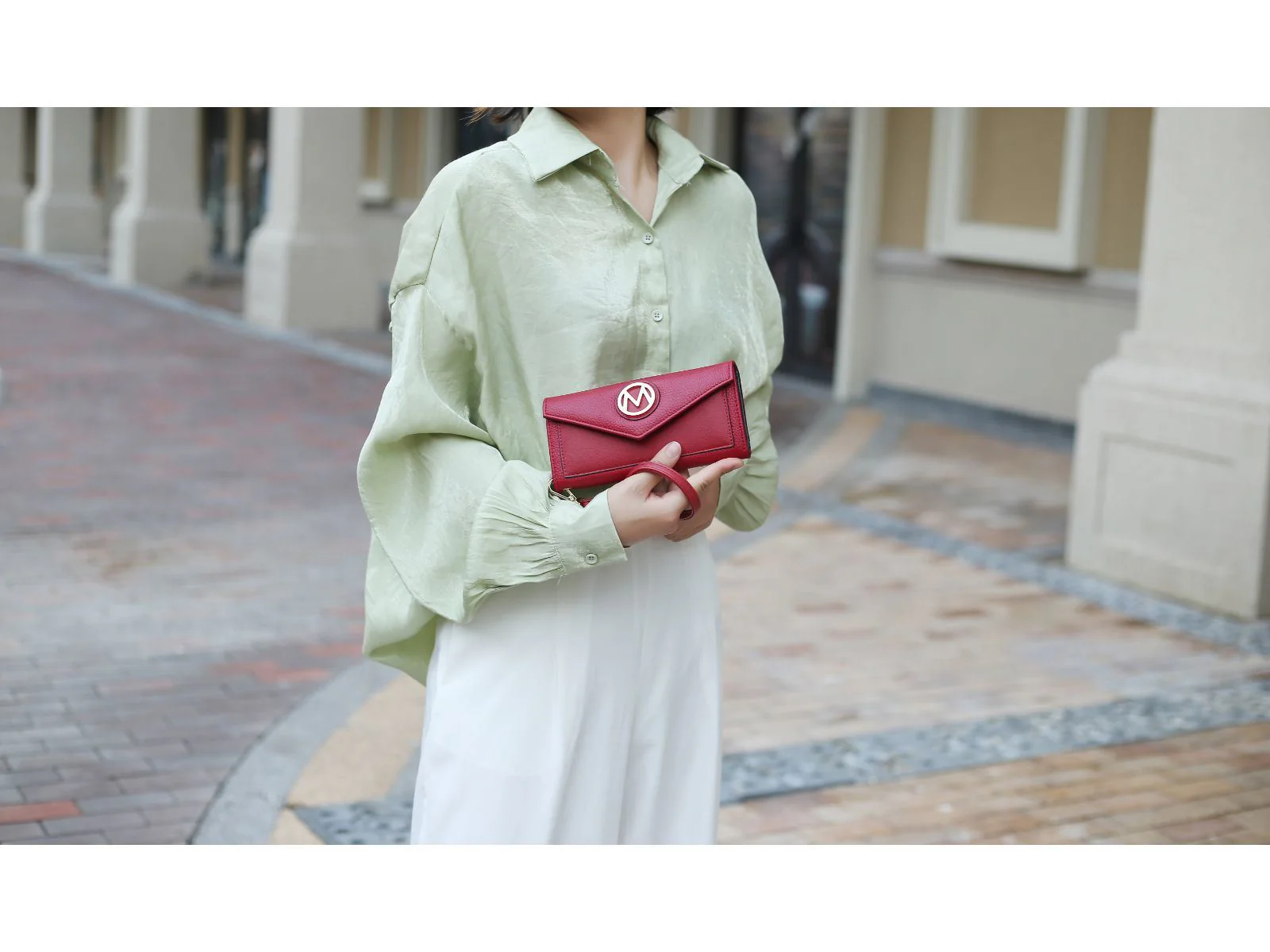 MKF Collection Grace Vegan Leather Women's Tote Bag with Wallet- 2 pieces by Mia k - Image 3