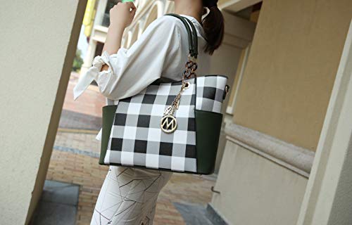 MKF Collection Tote Bag for Women, Handbag Set with Wallet-Top-Handle- Vegan Leather Purse - Image 8