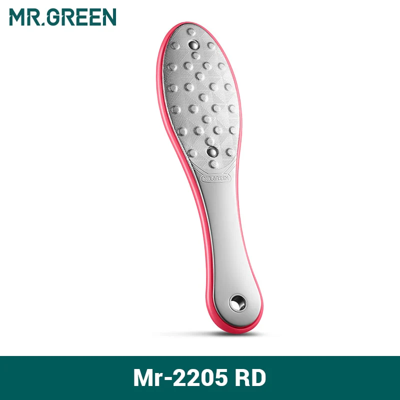 MR.GREEN Pedicure Foot Care Tools Foot File Rasps Callus Dead Foot Skin Care Remover Sets Stainless Steel Professional Two Sides - Image 5