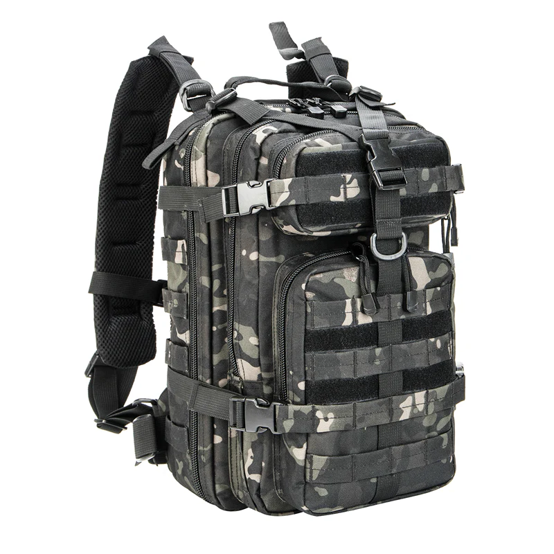 Multi Function Lightweight Sport Outdoor Hiking small Foldable Assaults Camping Camo Travelling backpack bag