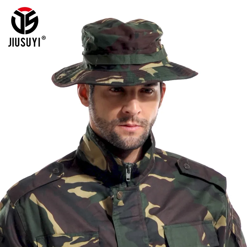 Multicam Tactical Airsoft Sniper Camouflage Bucket Boonie Hats Nepalese Cap SWAT Army Panama Military Accessories Summer Men - Image 8