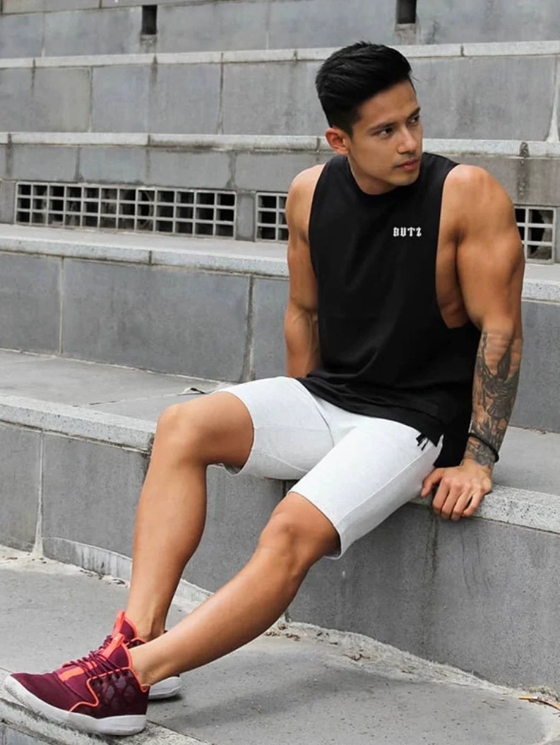 Muscle Fitness Quick-Drying Camouflage Vest Men's Summer New Casual Running Training Stretch Brothers Sports Clothes - Image 3