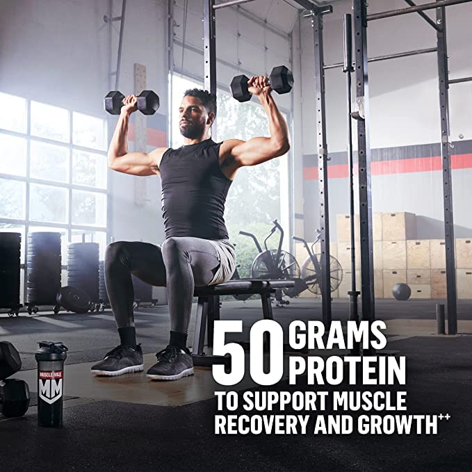 Muscle Milk Pro Series Protein Powder Supplement,Knockout Chocolate,2 Pound,11 Servings,50g Protein,3g Sugar,20 Vitamins & Minerals,NSF Certified for Sport,Workout Recovery,Packaging May Vary - Image 7