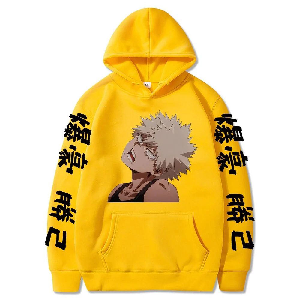 My Hero Academia Bakugou Katsuki Men Female Hoodies Autumn Casual Pullover Sweats Hoodie Japan Anime Hip Hop Hoodie - Image 6