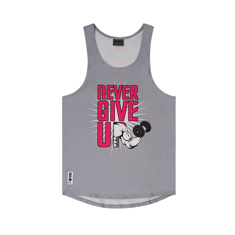 Narrow Shoulder Fashion Print Sleeveless T-shirt I-Shaped Vest - Image 6