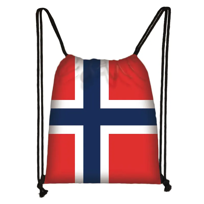 National Flag Print Backpack Ukraine Haiti Algeria Israel Brazil Men Drawstring Bag Women Shoulder Bags for Travel Shoes Holder - Image 20