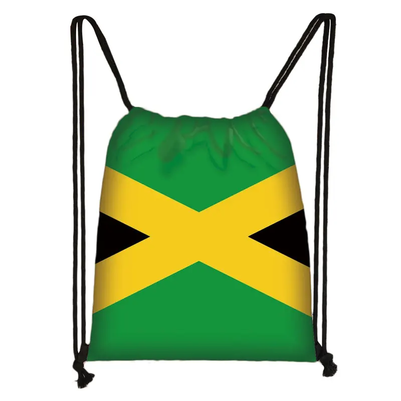 National Flag Print Backpack Ukraine Haiti Algeria Israel Brazil Men Drawstring Bag Women Shoulder Bags for Travel Shoes Holder - Image 30