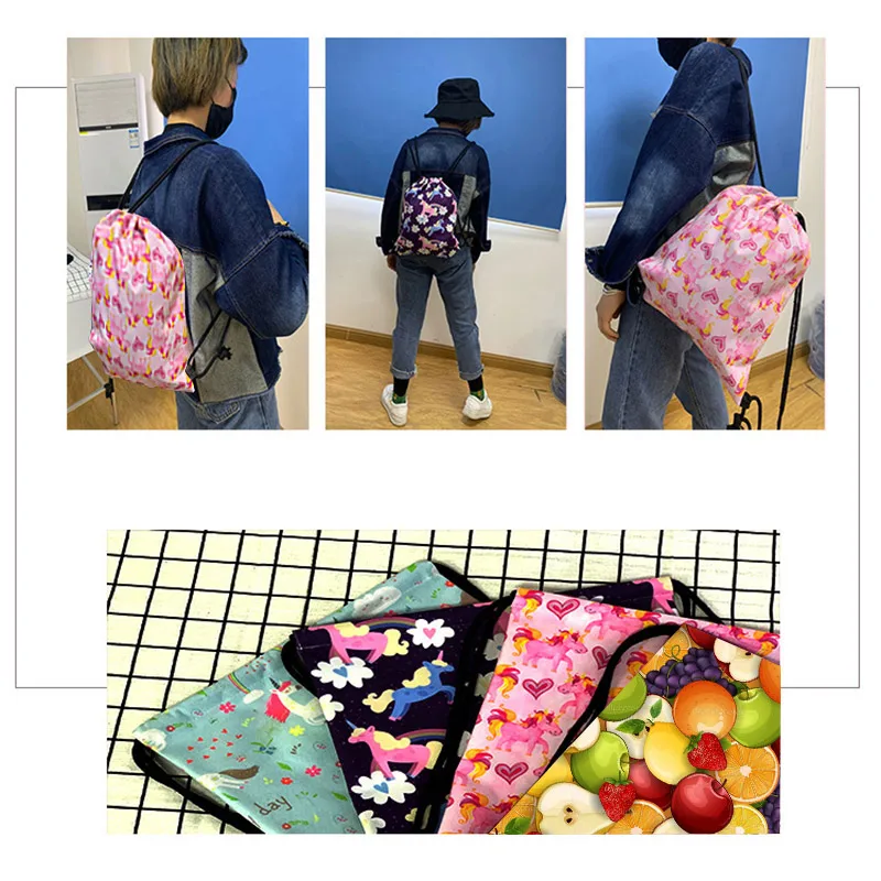 National Flag Print Backpack Ukraine Haiti Algeria Israel Brazil Men Drawstring Bag Women Shoulder Bags for Travel Shoes Holder - Image 33