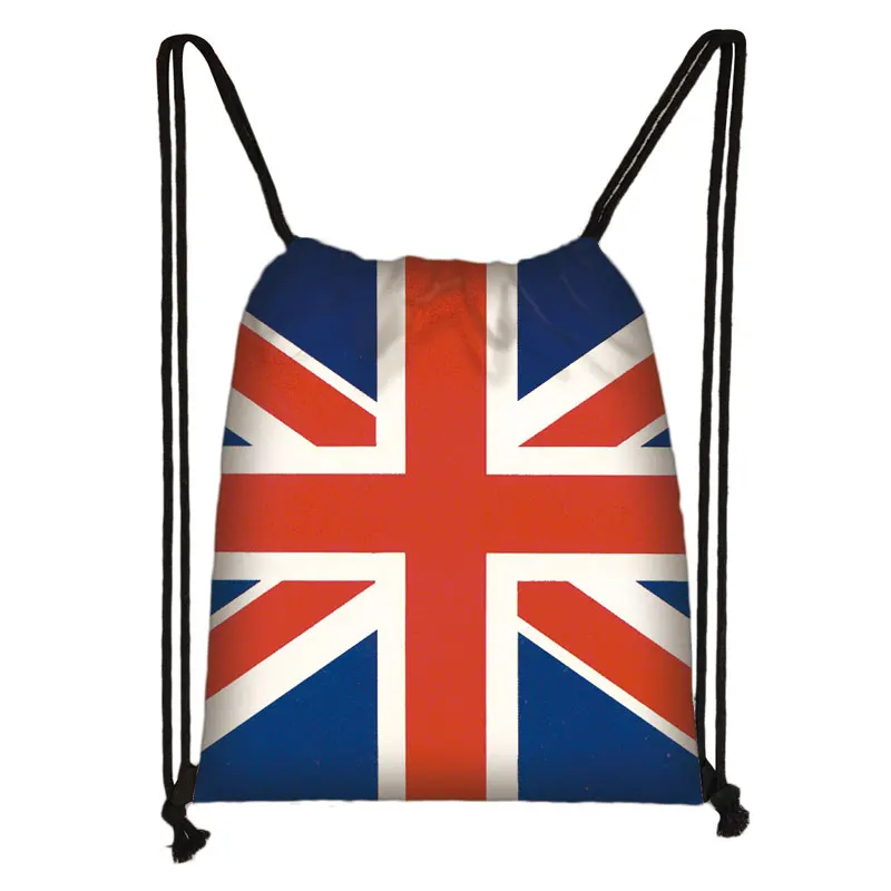 National Flag Print Backpack Ukraine Haiti Algeria Israel Brazil Men Drawstring Bag Women Shoulder Bags for Travel Shoes Holder - Image 8