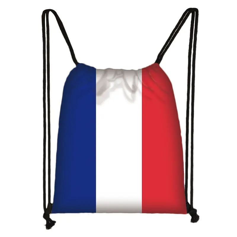 National Flag Print Backpack Ukraine Haiti Algeria Israel Brazil Men Drawstring Bag Women Shoulder Bags for Travel Shoes Holder - Image 9