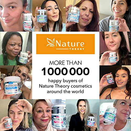 Nature Theory Women's Eye Cream, Anti-Aging Eye Bag Treatment with Retinol, Collagen, Hyaluronic Acid, Vitamin E, 1 oz - Image 2