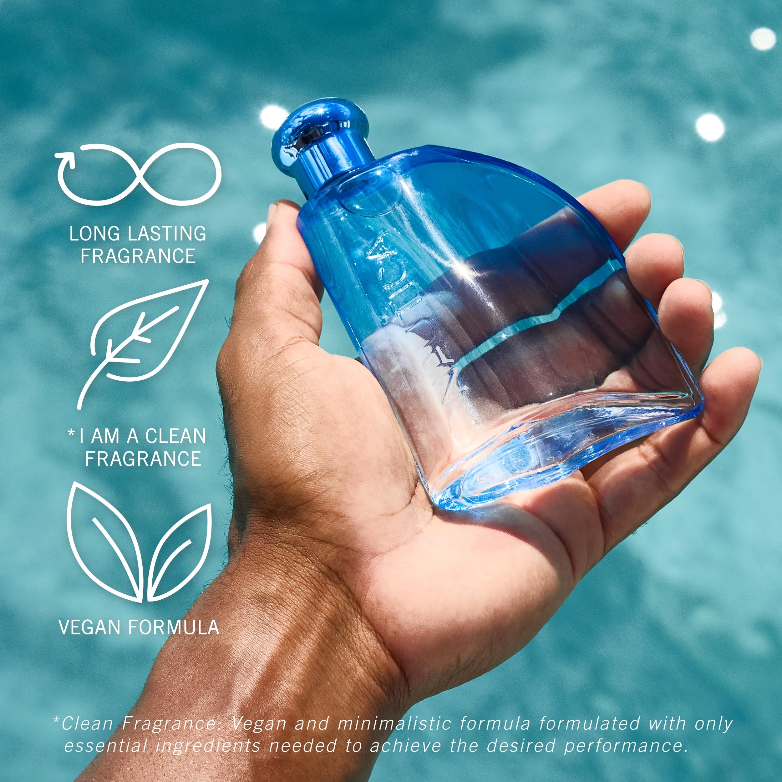 Nautica Pure Blue Eau de Toilette, Fougere Aromatic Marine Fragrance, Vegan Formula, Long-Lasting Scent, 1.6oz - Image 5