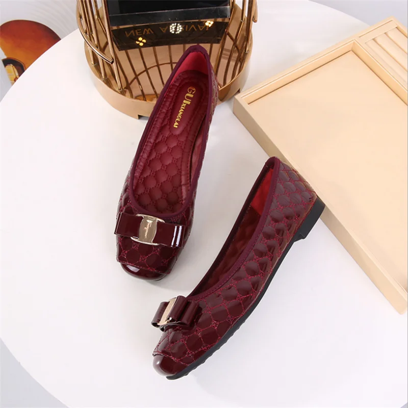 New 2022 Women's Flat Shoes Designer Shoes Woman Luxury Moccasins Fashion Women Flats Office Ladies Shoes Zapatillas Mujer - Image 3
