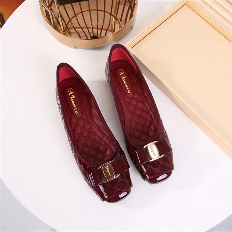 New 2022 Women's Flat Shoes Designer Shoes Woman Luxury Moccasins Fashion Women Flats Office Ladies Shoes Zapatillas Mujer - Image 5