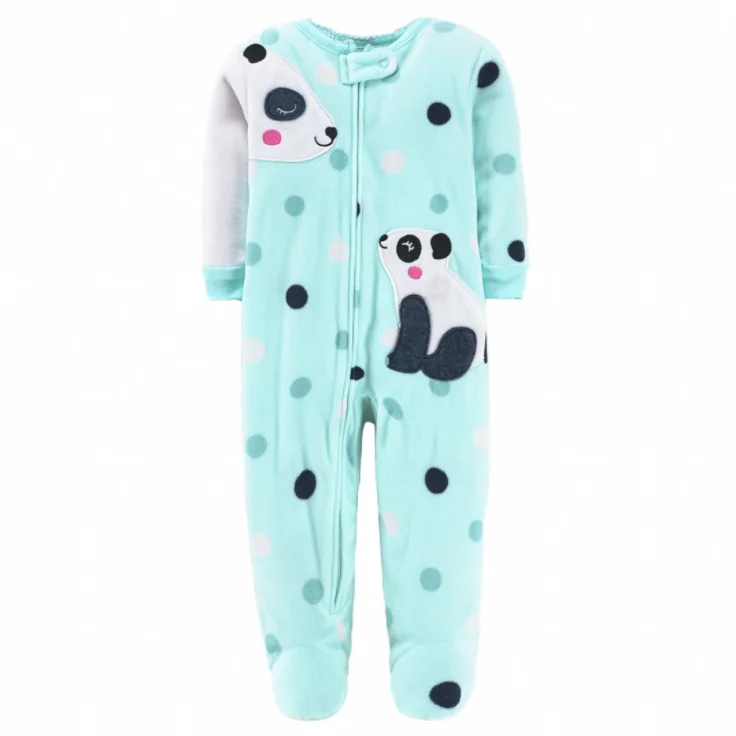 New 2023 Baby Rompers For Girl Clothing Pink Cartoon New Born Baby Clothes One Pieces Pajamas Fleece Newborn Jumpsuit Costume - Image 16