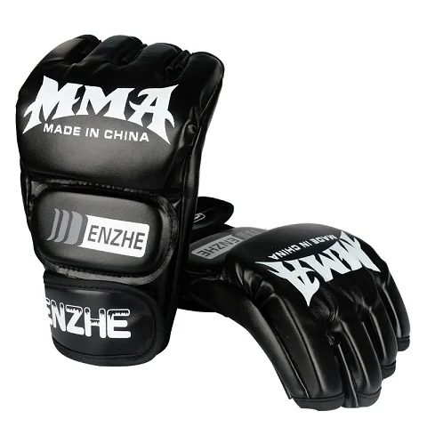 New 5 colors Fighting MMA Boxing Sports Leather Gloves Tiger Muay Thai fight box mma gloves boxing sanda boxing glove pads mma - Image 11