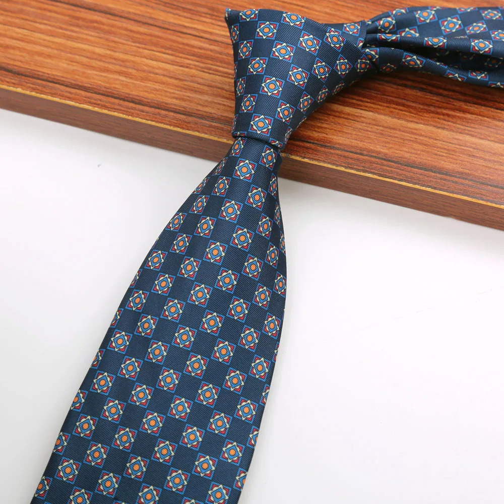 New 8CM Printing Ties For Men Necktie Paisley Floral Designer Scarf Tie For Groom Business Wedding Party - Image 11