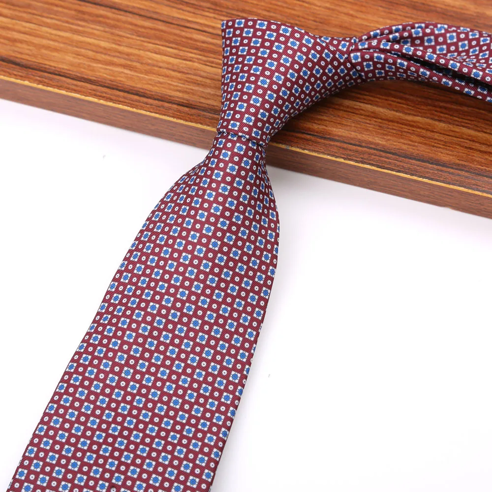 New 8CM Printing Ties For Men Necktie Paisley Floral Designer Scarf Tie For Groom Business Wedding Party - Image 23