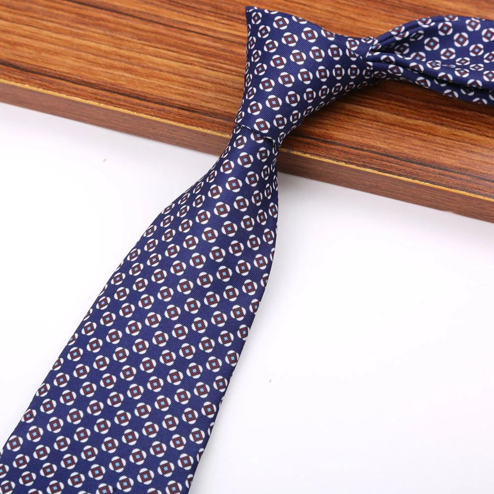 New 8CM Printing Ties For Men Necktie Paisley Floral Designer Scarf Tie For Groom Business Wedding Party - Image 33