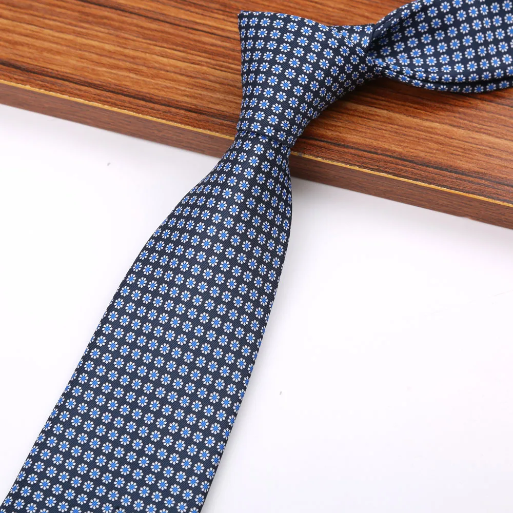 New 8CM Printing Ties For Men Necktie Paisley Floral Designer Scarf Tie For Groom Business Wedding Party - Image 38