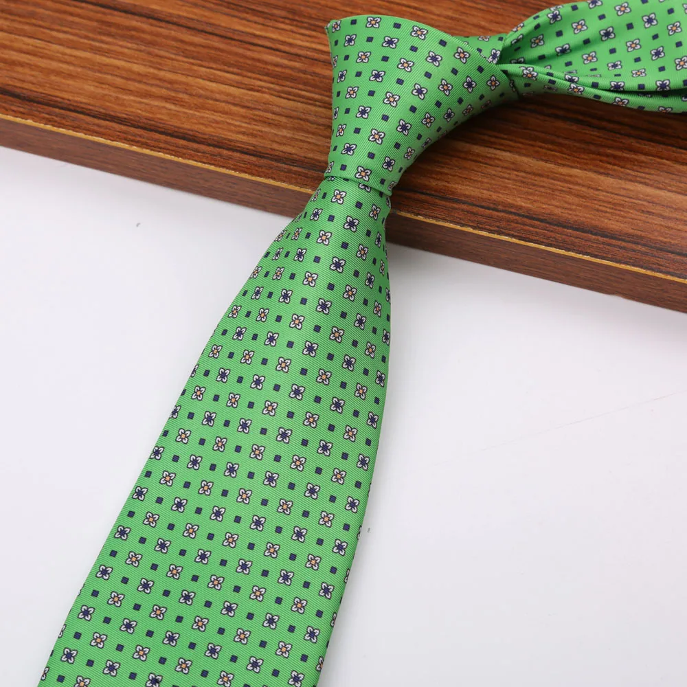 New 8CM Printing Ties For Men Necktie Paisley Floral Designer Scarf Tie For Groom Business Wedding Party - Image 39