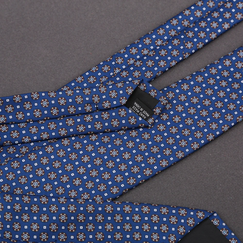 New 8CM Printing Ties For Men Necktie Paisley Floral Designer Scarf Tie For Groom Business Wedding Party - Image 4