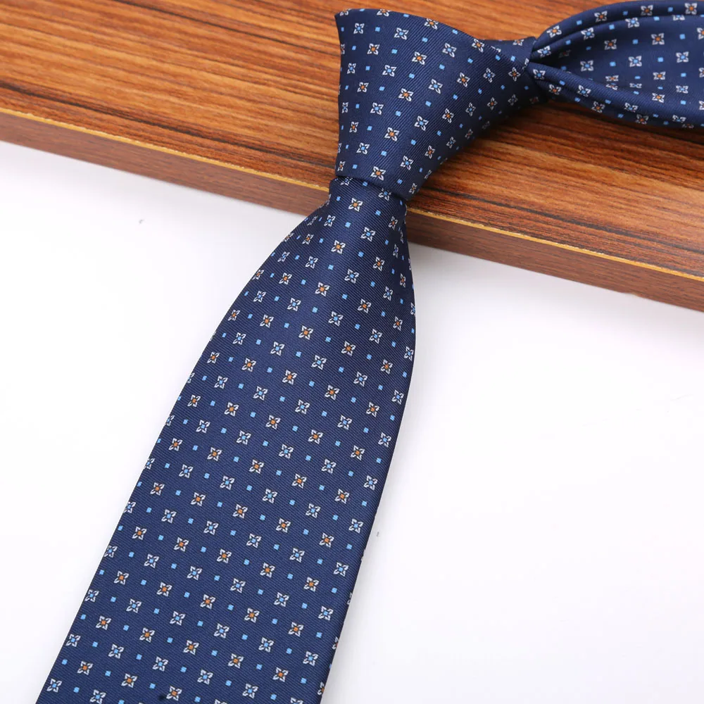 New 8CM Printing Ties For Men Necktie Paisley Floral Designer Scarf Tie For Groom Business Wedding Party - Image 43
