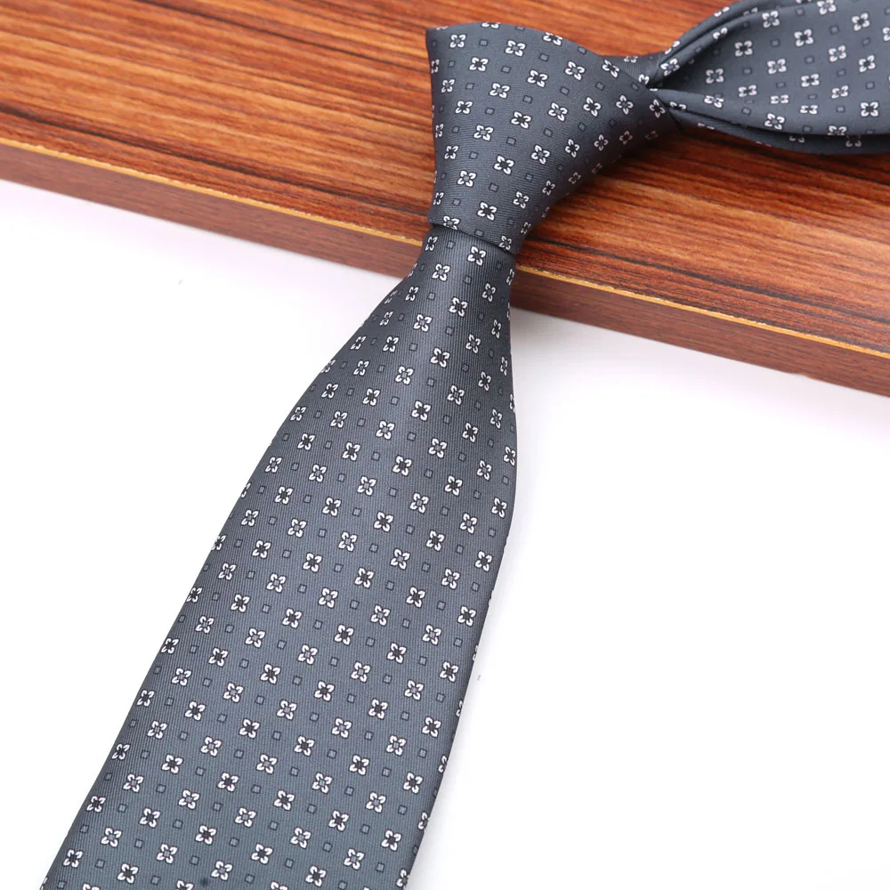 New 8CM Printing Ties For Men Necktie Paisley Floral Designer Scarf Tie For Groom Business Wedding Party - Image 48