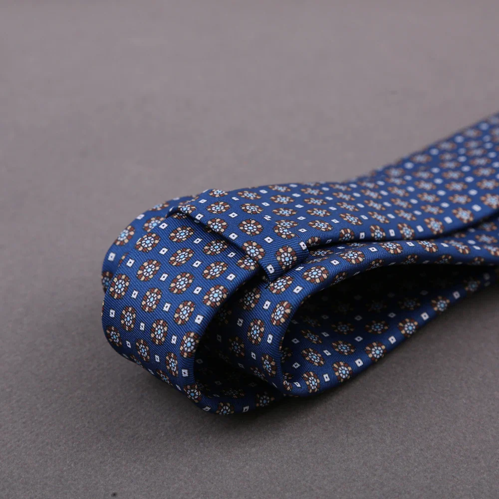 New 8CM Printing Ties For Men Necktie Paisley Floral Designer Scarf Tie For Groom Business Wedding Party - Image 6