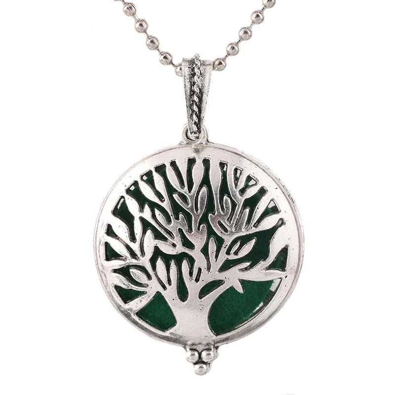 New Aroma Kaleidoscope Retro Necklace Antique Locket Pendant Magnetic Perfume Essential Oil Diffuser Locket Aromatherapy Jewelry - Image 14