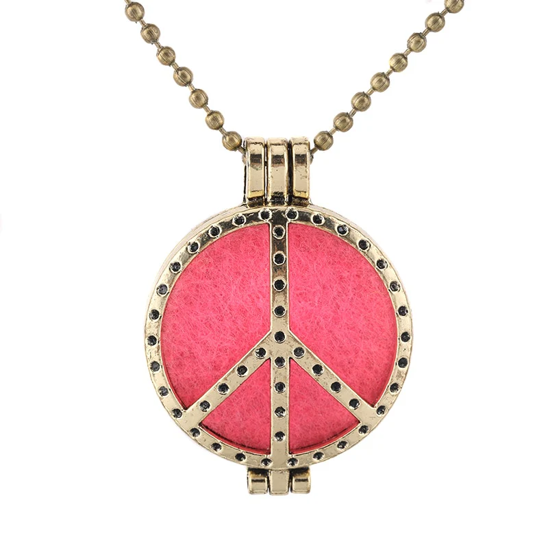 New Aroma Kaleidoscope Retro Necklace Antique Locket Pendant Magnetic Perfume Essential Oil Diffuser Locket Aromatherapy Jewelry - Image 28