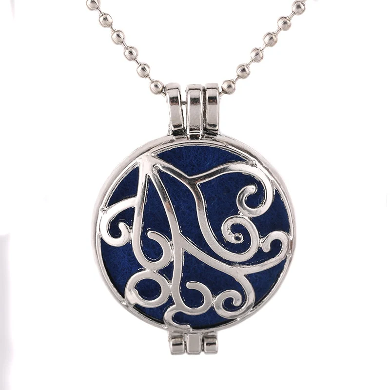 New Aroma Kaleidoscope Retro Necklace Antique Locket Pendant Magnetic Perfume Essential Oil Diffuser Locket Aromatherapy Jewelry - Image 32