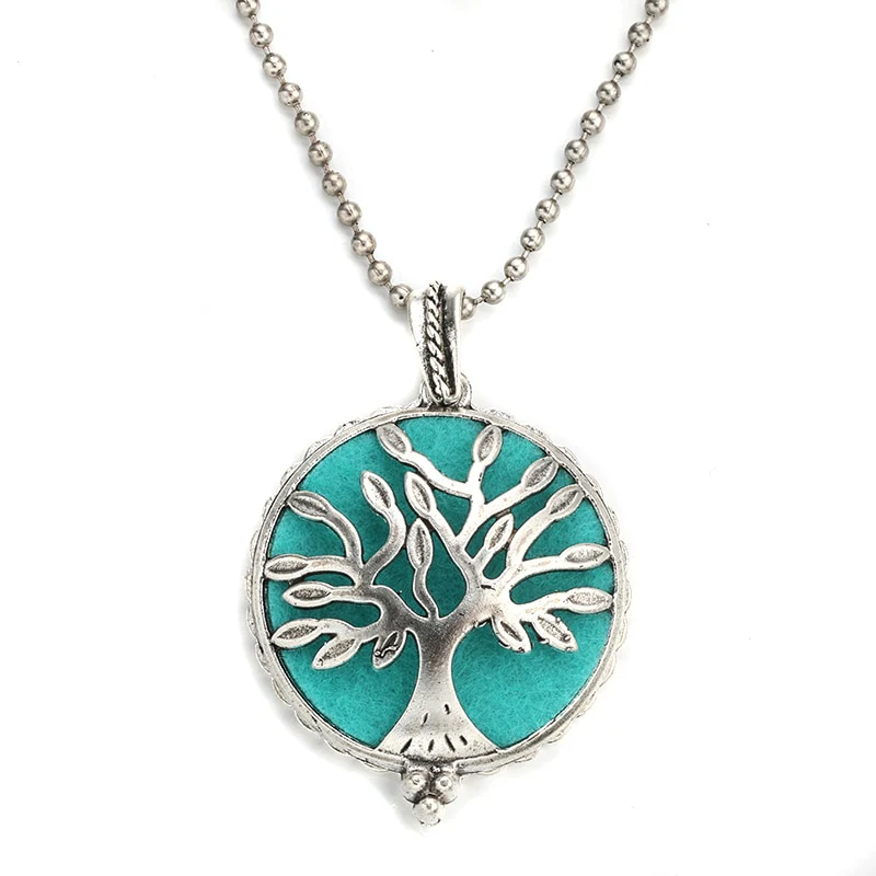 New Aroma Kaleidoscope Retro Necklace Antique Locket Pendant Magnetic Perfume Essential Oil Diffuser Locket Aromatherapy Jewelry - Image 42