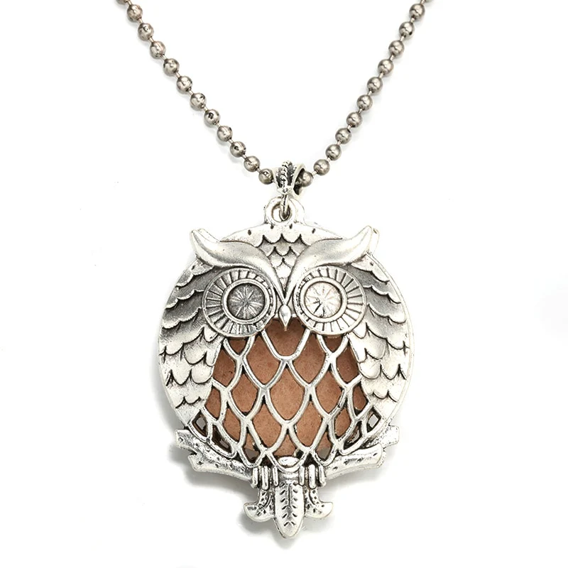 New Aroma Kaleidoscope Retro Necklace Antique Locket Pendant Magnetic Perfume Essential Oil Diffuser Locket Aromatherapy Jewelry - Image 7