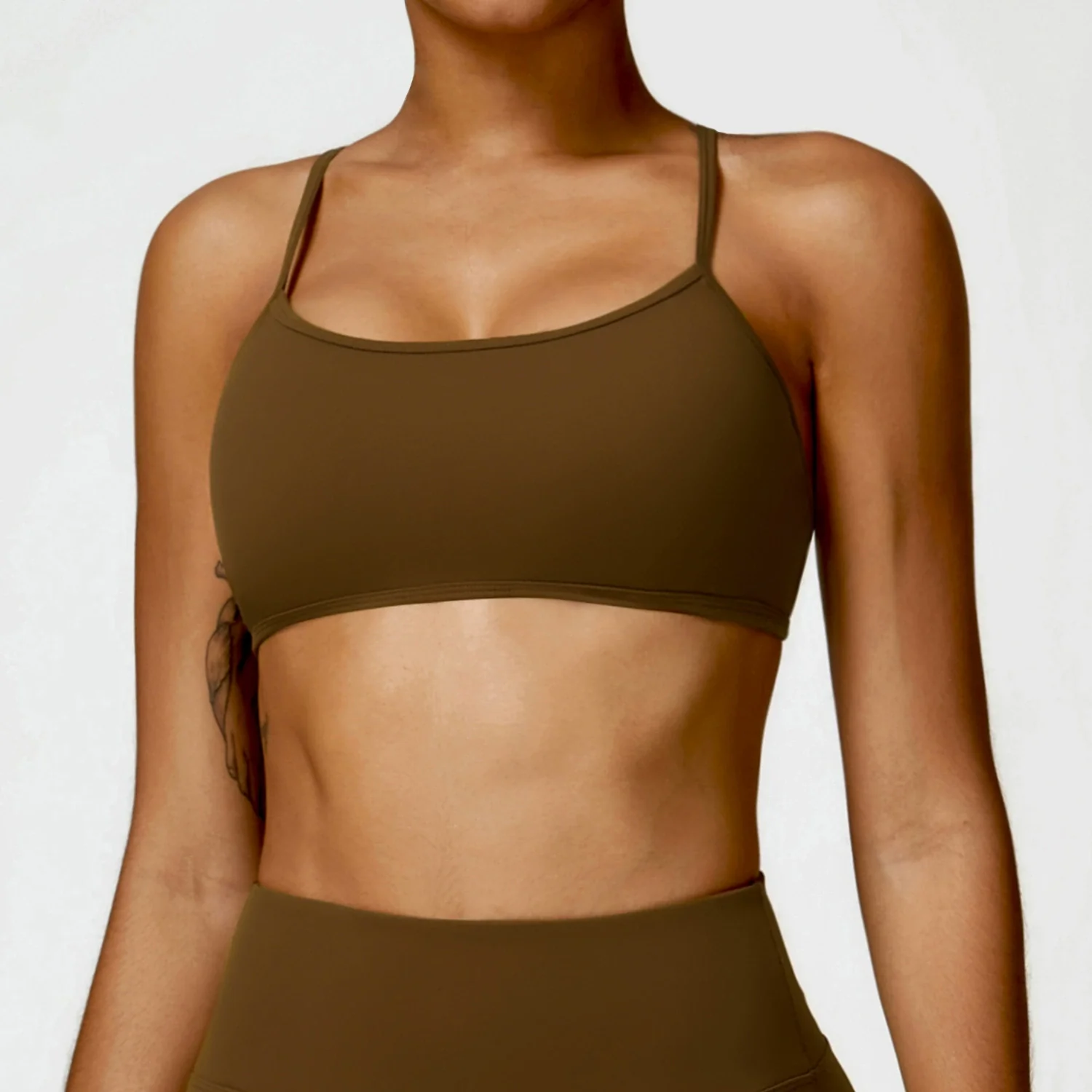 New Arrival Fashion Brushed Tight Yoga Bra Bubble Wrap Sports Intimates Running Beauty Back Workout Top Female with Chest Pad - Image 6
