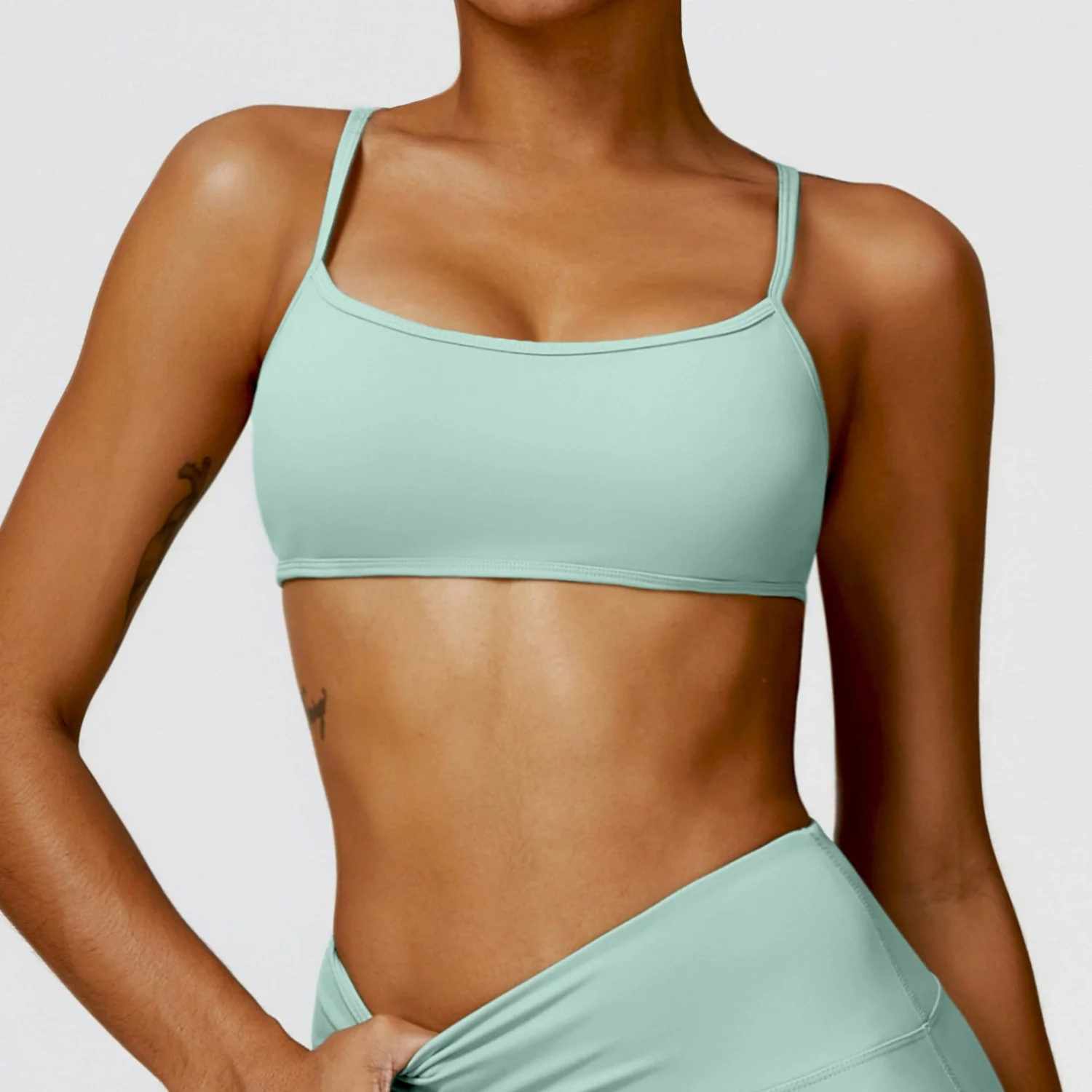 New Arrival Fashion Brushed Tight Yoga Bra Bubble Wrap Sports Intimates Running Beauty Back Workout Top Female with Chest Pad - Image 9