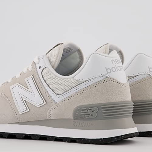 New Balance Women's Classic Sneaker, Nimbus Cloud/White, 7.5 - Image 3