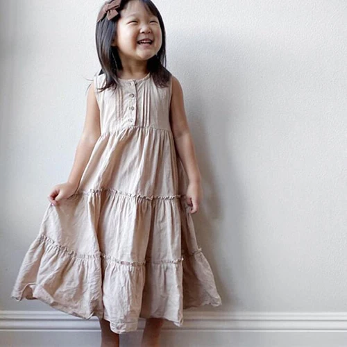 New Brand Baby Girls Dresses Korean Japan Style Summer Kids Girls Dress - Image 13