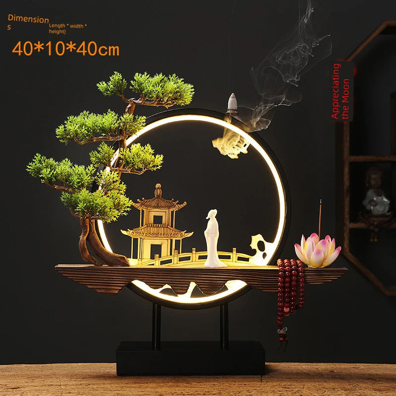 New Chinese Style Small Night Lamp Office Desk Surface Panel Opening Gift - Image 12