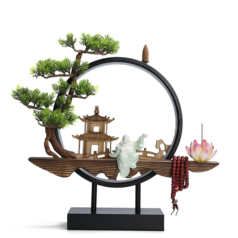 New Chinese Style Small Night Lamp Office Desk Surface Panel Opening Gift - Image 5